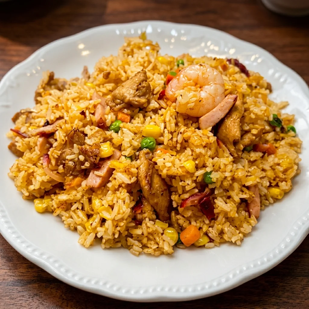 Thai fried rice at T&Q VietMeal Restaurant in Saskatoon